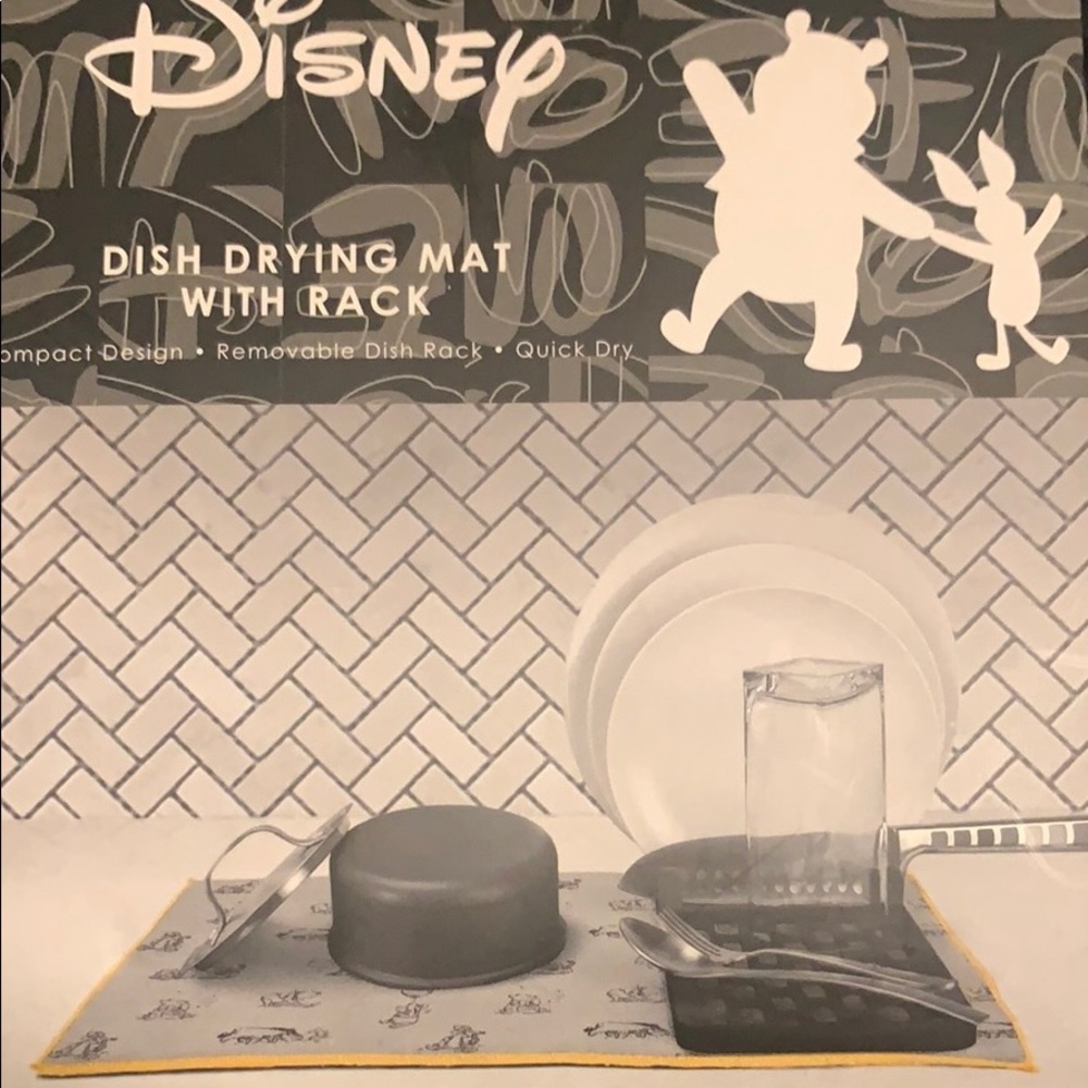 Dish rack and drying mat